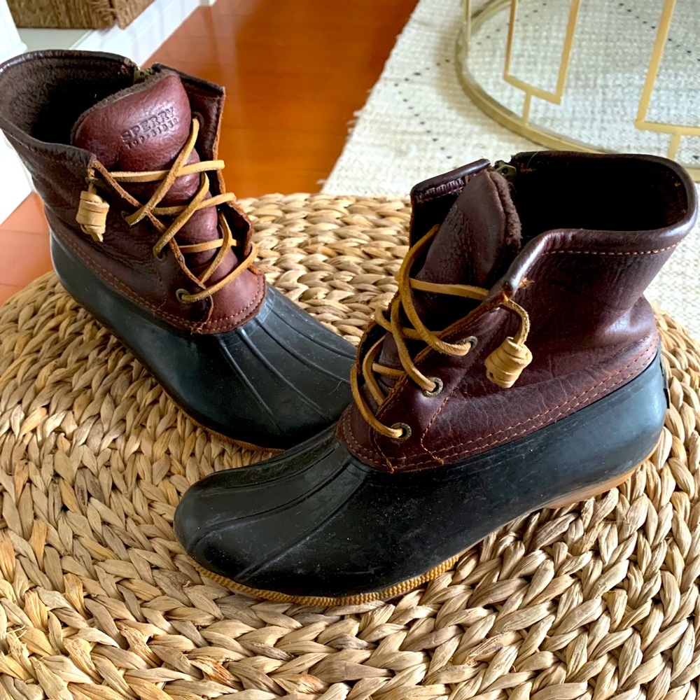 Sperry booties. Excellent condition. SOLD